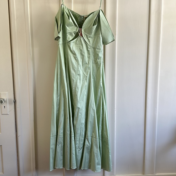 Cult Gaia Dina dress in jade - 8, never worn - Picture 2 of 5